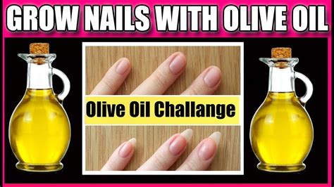 Can I use olive oil on my nails?