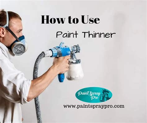 Can I use paint thinner to clean paint sprayer?