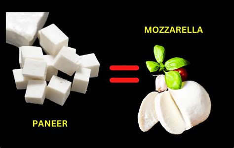 Can I use paneer instead of mozzarella?