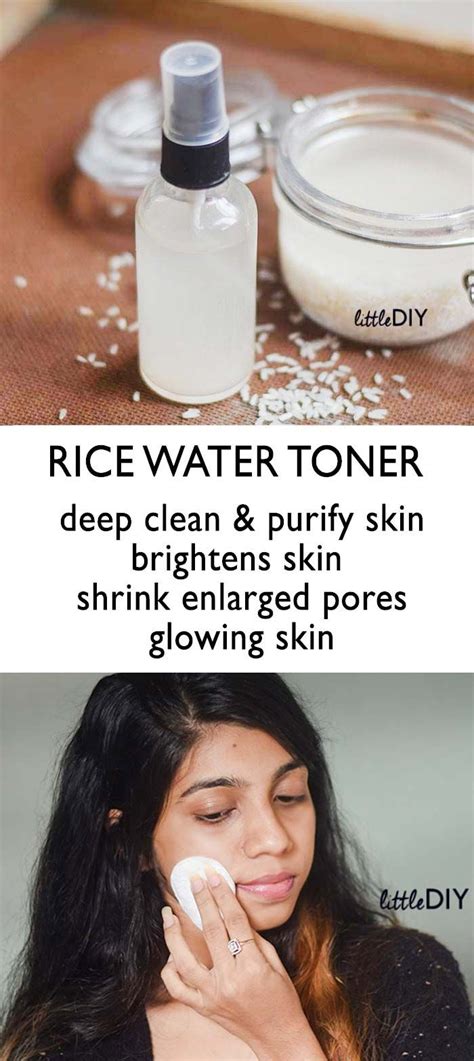 Can I use rice water as a toner?