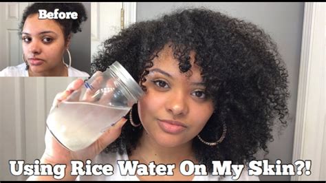 Can I use rice water on my face?