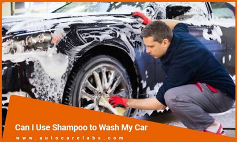 Can I use shampoo to wash my car?