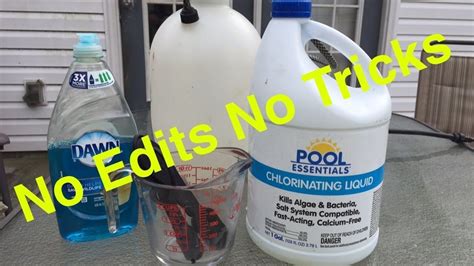 Can I use sodium hypochlorite for pressure washing?