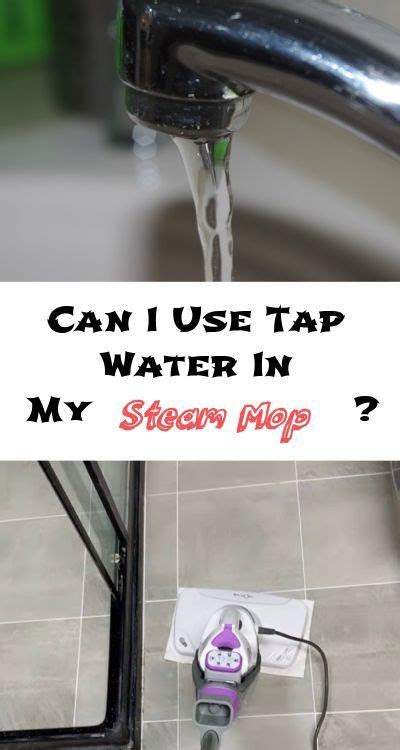 Can I use tap water in steamer?