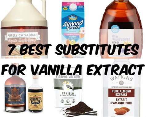 Can I use vanilla extract instead of vanilla?