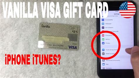 Can I use vanilla gift card on Apple pay?