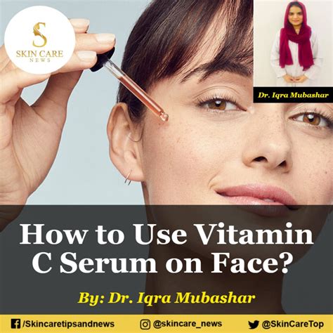 Can I use vitamin C after shaving face?