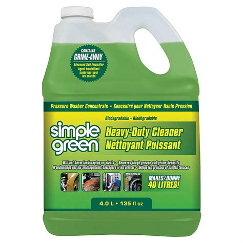 Can I use washing detergent in pressure washer?