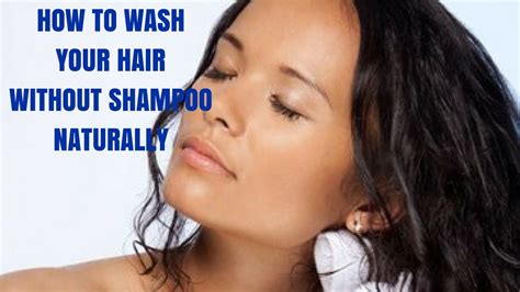 Can I wash my hair without shampoo?