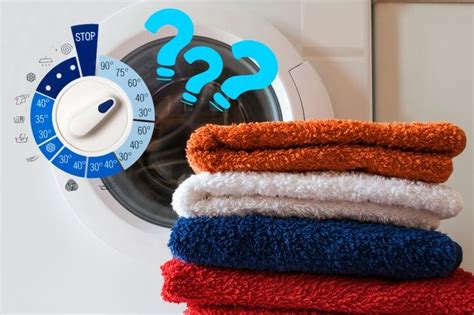 Can I wash towels at 95 degrees?