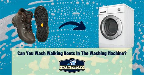 Can I wash walking boots in washing machine?