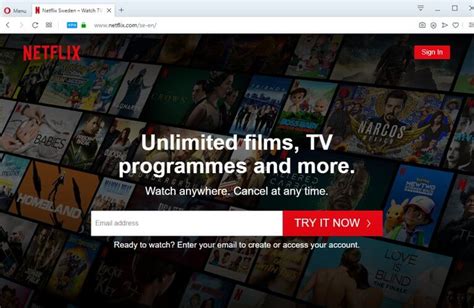 Can I watch Netflix on a browser?