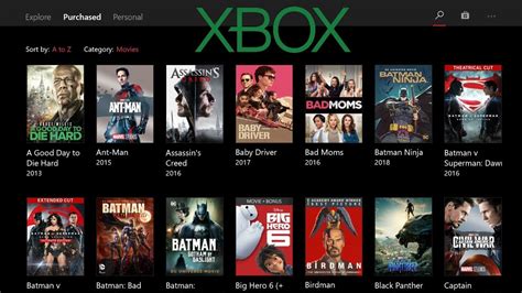 Can I watch my Xbox movies?