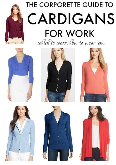 Can I wear a cardigan to the office?