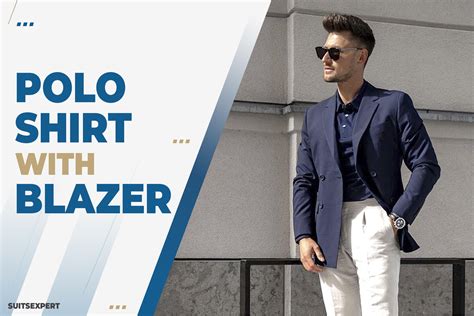 Can I wear blazer with polo t-shirt?
