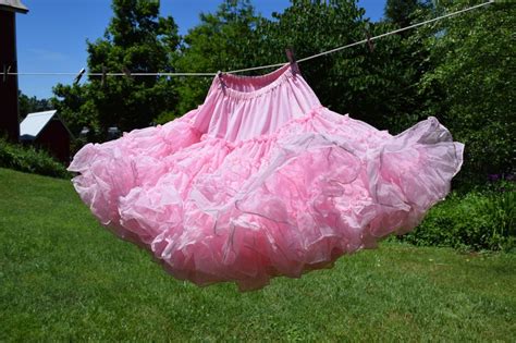 Can I wear just a petticoat?