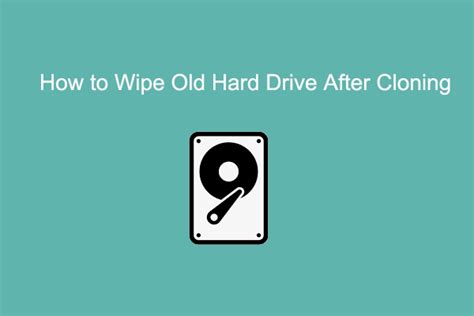 Can I wipe old drive after cloning?