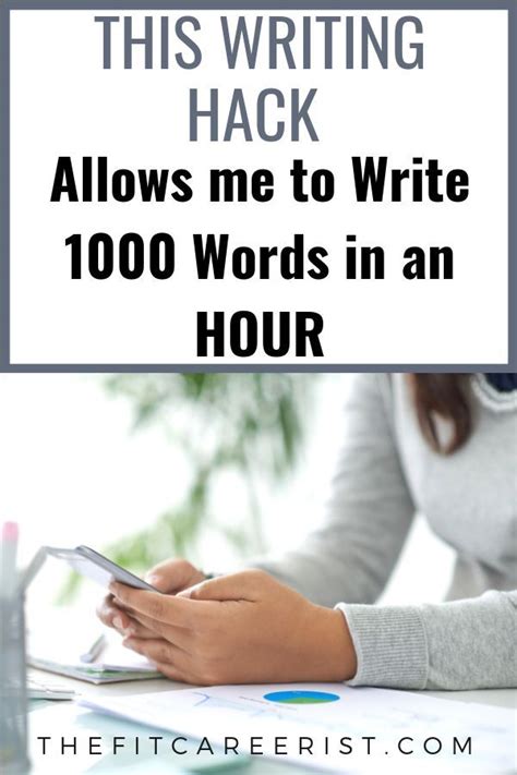 Can I write 1,000 words in 2 hours?