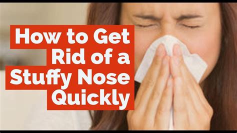 Can Ice help a stuffy nose?