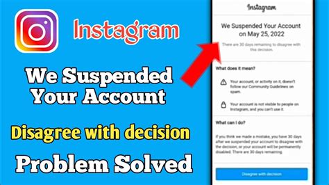 Can Instagram suspend you for 30 days?