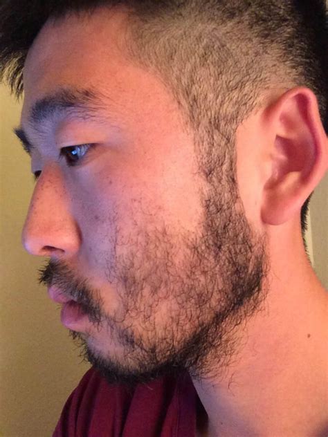 Can Japanese grow facial hair?