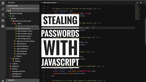 Can JavaScript steal passwords?