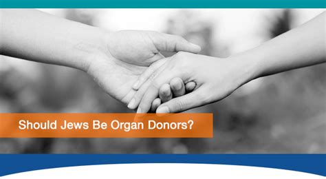 Can Jews be organ donors?