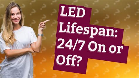 Can LED lights be left on 24 7?