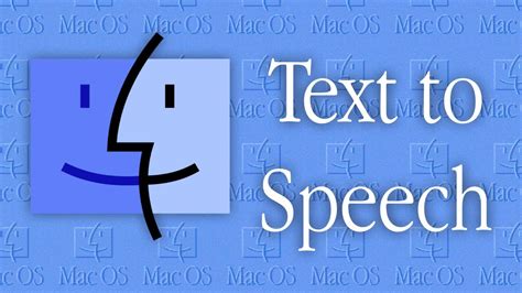 Can MacBook do text-to-speech?