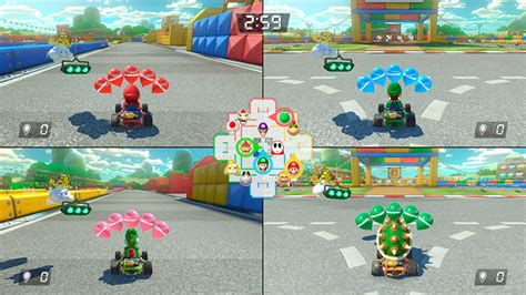 Can Mario Kart 8 have 8 players?