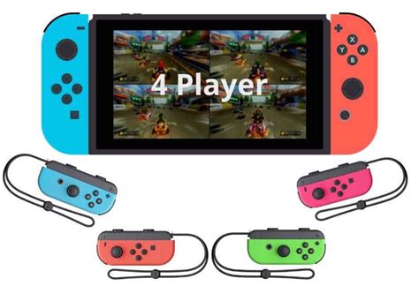 Can Nintendo Switch have 4 players?