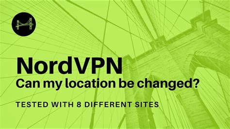 Can NordVPN spoof my location?