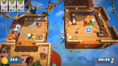 Can Overcooked 1 and 2 be played together?