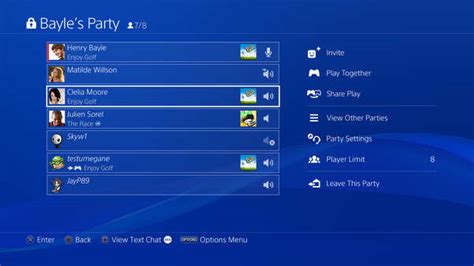 Can PS3 users join PS4 parties?