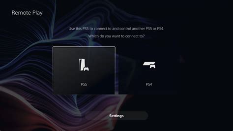 Can PS4 play PS5 remotely?