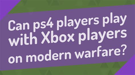 Can PS4 players play with PS5 players on MW3?