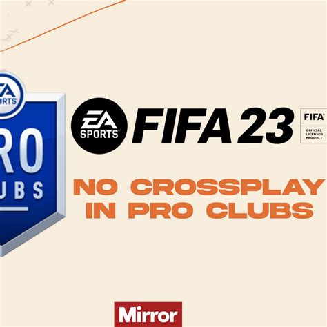 Can PS5 and PS4 play pro clubs FIFA 23?
