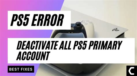 Can PS5 be deactivated?