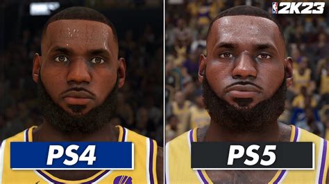 Can PS5 players play with PS4 players online 2K23?