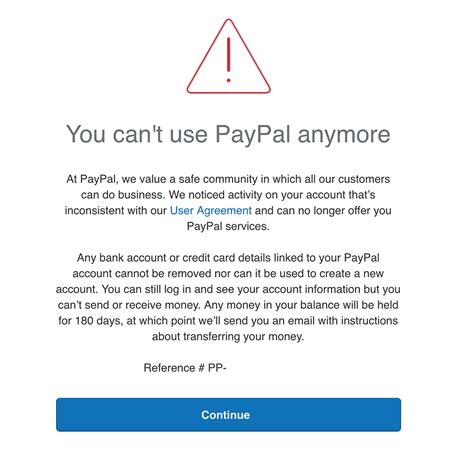 Can PayPal lock your money?