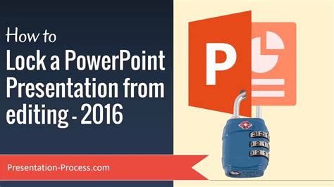 Can PowerPoint slides be locked?