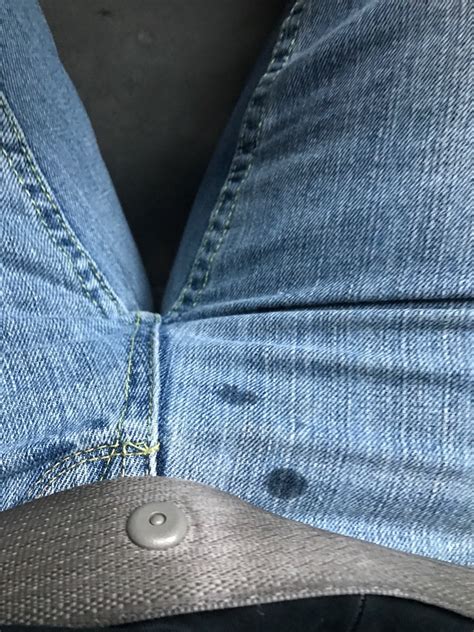 Can Precum go through jeans?