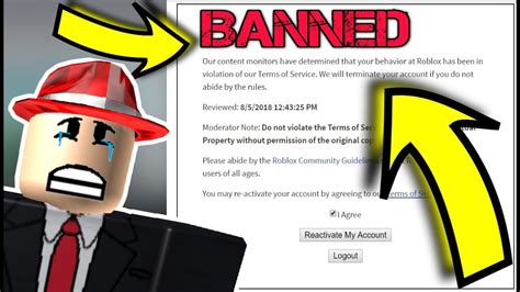 Can Roblox ban my main account?