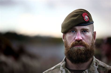 Can Royal Marines have beards?