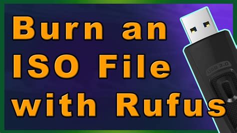 Can Rufus burn .bin files?