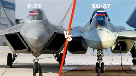 Can SU 57 beat F-22?