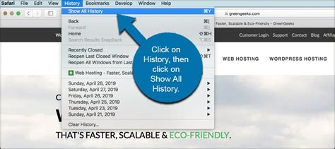 Can Safari see my history?