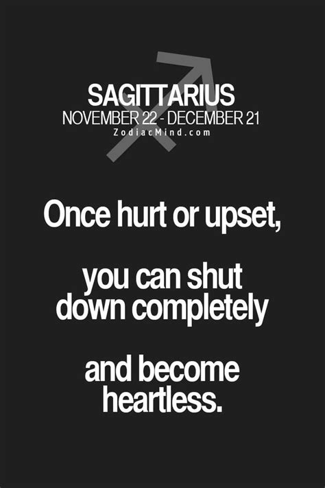 Can Sagittarius be heartless?