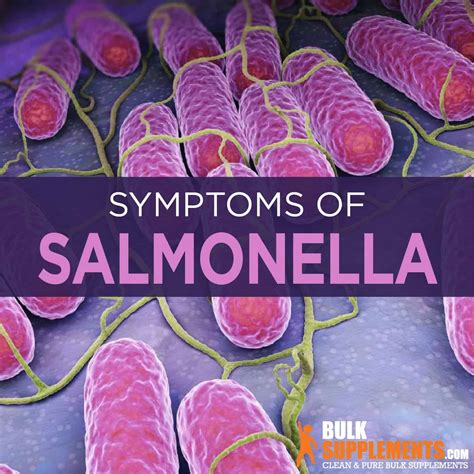 Can Salmonella symptoms recur?