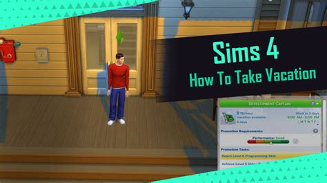 Can Sims take a vacation?